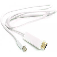 Кабель мультимедийный miniDisplayPort (M) to HDMI (M) 1.0m PowerPlant (CA912131) ha