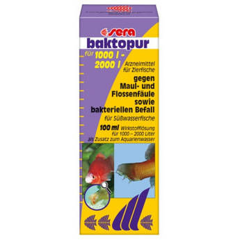 Sera Baktopur (Бактопур) засіб проти бактеріальної інфекції (плавникова гниль) на 2000 л - 100 мл