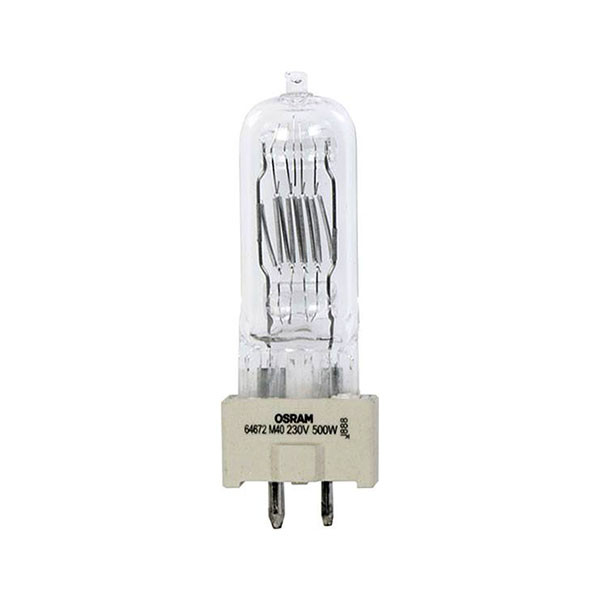 Лампа галогенна студійна Osram 64672 500W 230V GY9.5