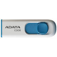 USB флеш накопитель ADATA 32GB C008 White USB 2.0 (AC008-32G-RWE) ha