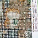 Картина для малювання камінням Diamond painting Алмазна вишивка "Тайна вечірня- остання вечеря" синя, фото 3