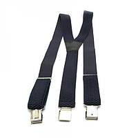 Подовжені підтяжки Gofin suspenders Y-подібні 4 см Сині (Pbp-4658) GM, код: 1388528
