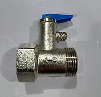 Запобіжний клапан для бойлера 3/4" з ручкою