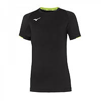 Детская Футболка MIZUNO Jr Core SS Tee черный/желтый (116) 32EA7401-09 116