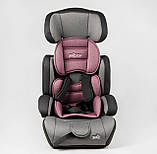 Автокрісло JOY 9-36 кг Grey/Pink (36800), фото 3