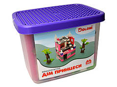 Конструктор "Дім Принцеси" 165 детал. в пластик. боксі Фламінго // 013888/32  ish