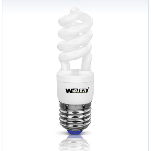 Лампа енергозберігаюча Wolta 10YHSP12E27 напівспіраль теплий 12Вт (60Вт)