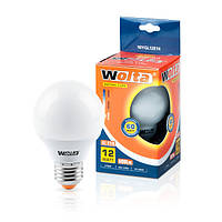 Лампа енергозберігаюча Wolta 10YGL12E27 куля теплий 12Вт (60Вт)