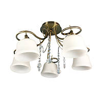 BELL 183/5 E27 Люстра стельова Bronze 5x60W 220V