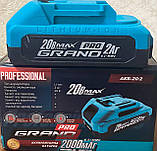 Універсальний акумулятор Grand АКБ — 20 В/2 (2 А·год) TOOL 23, фото 3