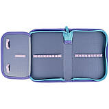 Пенал без наповнення Kite Catsline K24-621-3, 1 відділення, 1 відворот, фото 4