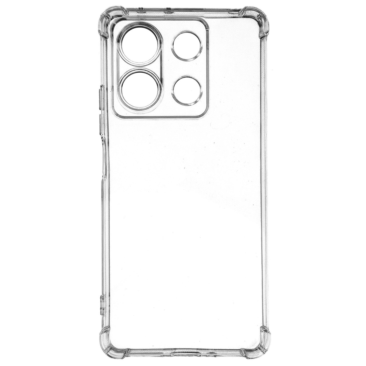 Силіконовий чохол KST Border для Xiaomi Redmi Note 13 5G Прозорий, фото 1