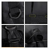 Рюкзак похідний 75 л для риболовлі туризму полювання червоний, фото 3