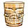 Набір склянок High Quality "Череп" 300 мл 6 шт (R29803) Gold, фото 4