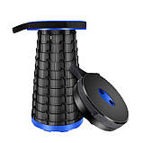 Телескопічний секційний розкладний стілець, фото 4