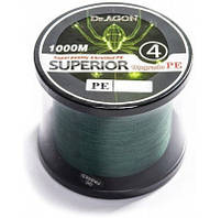 Шнур 1000 м рибальський плетений діаметр від 0.14 до 0.50 мм