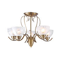 ROSE ROUGE 164/5 E27 Люстра стельоваBronze 5x60W 220V