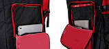 Рюкзак похідний 75 л для риболовлі туризму полювання червоний, фото 7