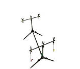 Род-під підставка для 3 вудилищ, фото 2