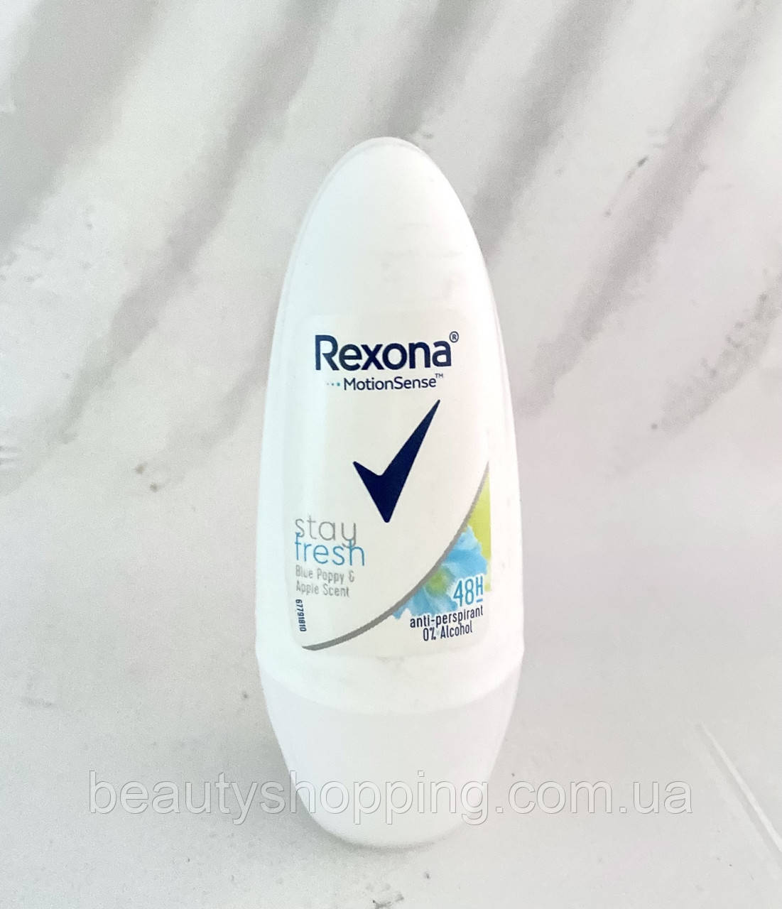 RexonaMotion Sense Stay Fresh Blue Poppy & Apple кульковий дезодорант для жінок