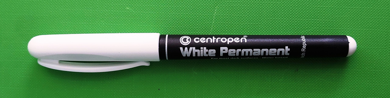 Канц Маркер Перманентний Білий Centropen 2686