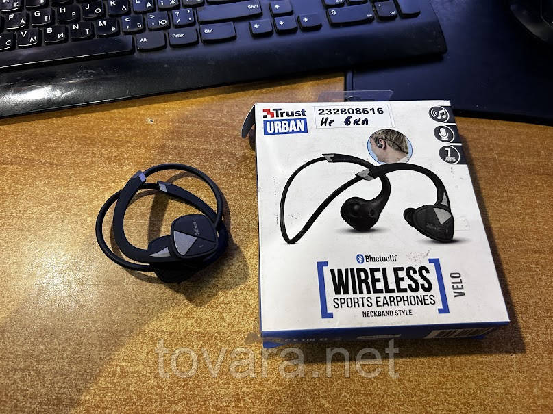 Бездротові навушники Trust Velo Wireless Mic 22501 No 232808516