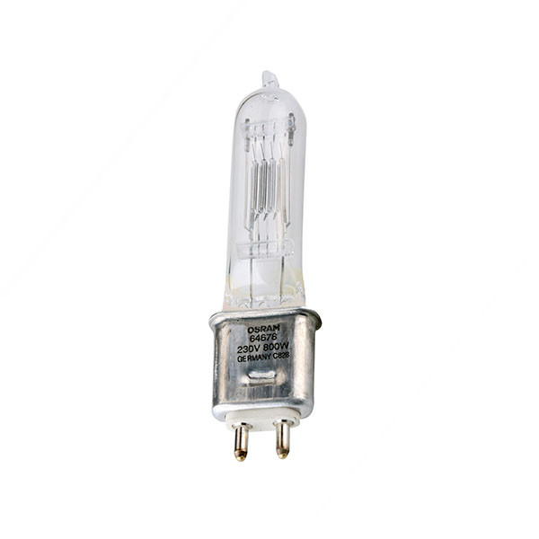 Лампа галогенна студійна Osram 64678 800W 230V G9.5