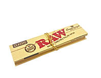 Бумага + Типсы RAW Connoisseur King Size 108мм (32+32)