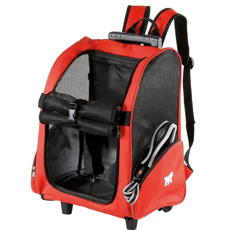Візок для перевезення дрібних кішок та собак TROLLEY 32 x 28 x h 51 cm, фото 1