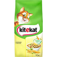 Сухой корм для кошек Kitekat Курица с овощами 12 кг (5900951013072) ha