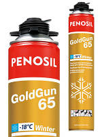 Монтажная пена PENOSIL Gold Gun 65 Winter профессиональная зимняя 1000 мл