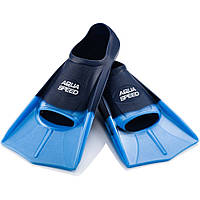 Ласты детские TRAINING FINS Aqua Speed 137-02-31-32 голубой, темно-синий, размер 31-32, World-of-Toys