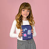 Пенал без наповнення Kite Pixel Love K24-622-5, 1 відділення, 2 відвороти, фото 6