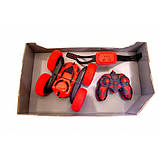 Дитяча машинка перекрут на пульті радіокерування | Машина Всюдихід на акумуляторній батареї, червоний колір, фото 3