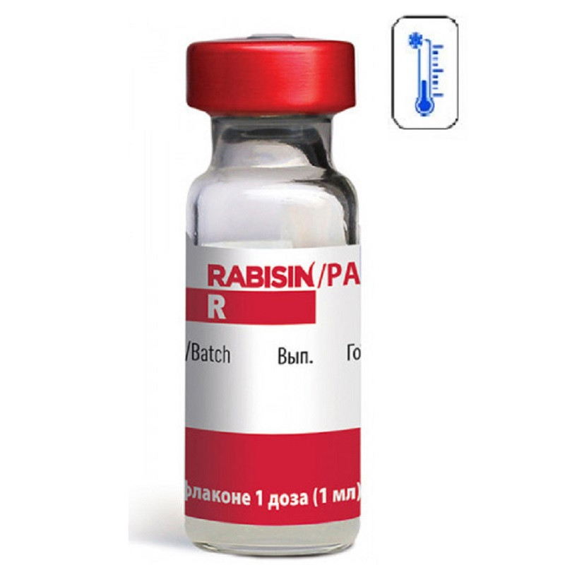 Вакцина Рабизин Rabisin-R 1 флакон 1 доза Merial, фото 1