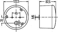 Фонарь задний MERCEDES-BENZ MK / MERCEDES-BENZ AXOR 2 1955-2005 г.