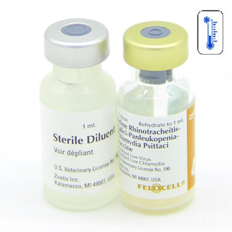 Вакцина Фелоцел CVR і хламідіоз 1 флакон 1 доза Zoetis, фото 1