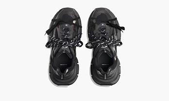 Кросівки Balenciaga 3XL Triple Black Mesh - 734734W3XL11010, фото 2