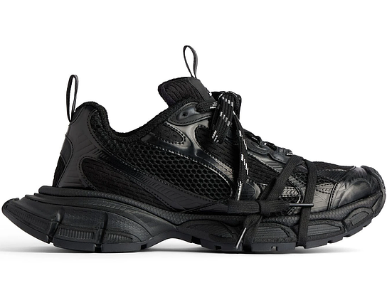 Кросівки Balenciaga 3XL Triple Black Mesh - 734734W3XL11010, фото 1