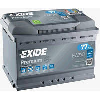 Аккумулятор автомобильный EXIDE PREMIUM 77A (EA770) ha