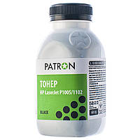 Тонер Patron HP LJ P1005/P1102/LBP3010/LBP6000/CB435A/CE285A/712/725 Black, 60 г PN-HLJP1102-060 ish