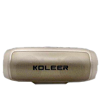 Портативная Bluetooth колонка Koleer S1000 Золотая