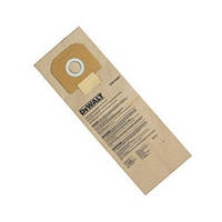 Мешки DeWALT одноразовые, бумажные, для пылесосов DWV900L, 902L, 902M, упаковка 5 DWV9401