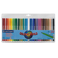 Фломастери Centropen Colour World 30 кольорів 7550/30 ТП