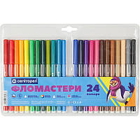 Фломастери Centropen Colour World 24 кольору 7550/24 ТП