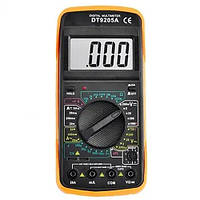 Цифровой мультиметр цифровой тестер с дисплеем Digital Multimeter DT9205A