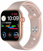 Умные смарт часы Smart Watch M16-Mini Aluminium, 3.8см, голосовой вызов, фитнес функции gold