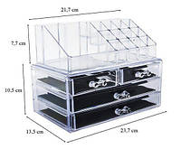 Акриловый органайзер Cosmetic Storage Box для косметики