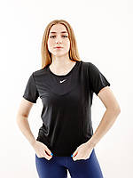 Женская Футболка Nike ONE TOP Черный M (7dDD0638-010 M)