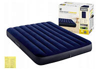 Intex 64758 надувной матрас 191 x 137 x 25 см CLASSIC DOWNY Bed